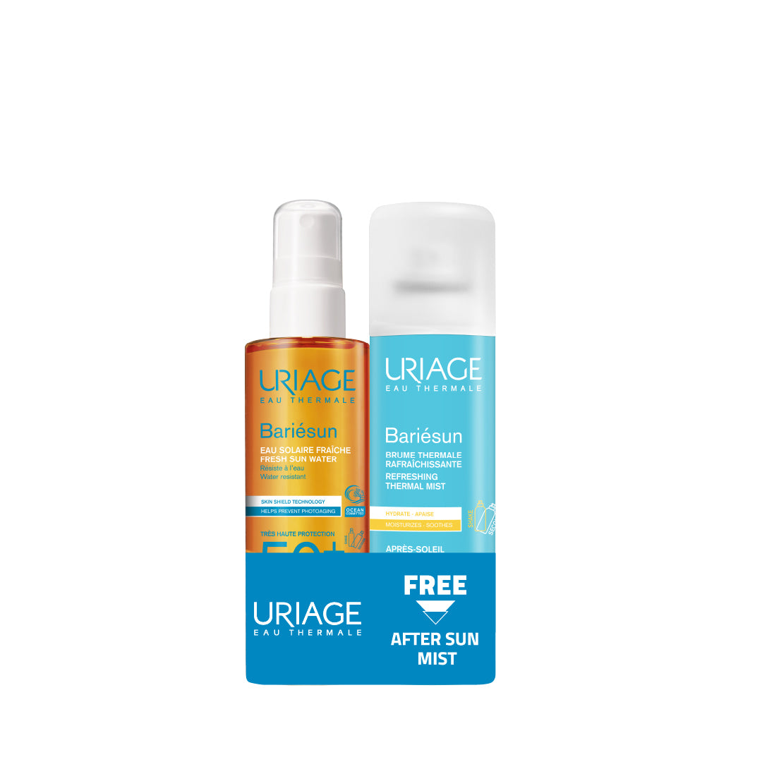 Buy One Bariesun Fresh Sun Water SPF 50 Get Free Uriage Bariesun Refreshing Thermal Mist